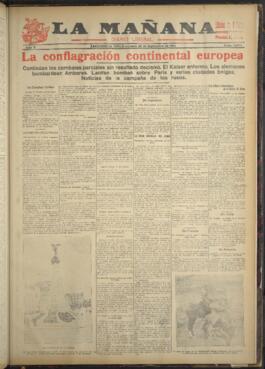 La Mañana - 28 de septiembre de 1914
