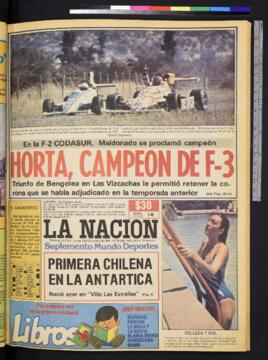 La Nación - 3 de diciembre de 1984
