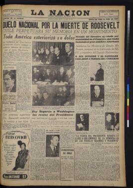 La Nación - 14 de abril de 1945