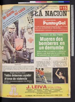La Nación - 15 de agosto de 1983