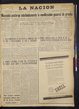 La Nación - 25 de septiembre de 1935