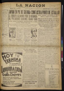La Nación - 14 de julio de 1937