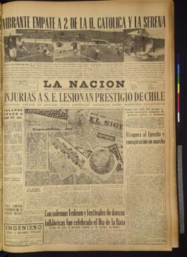 La Nación - 13 de octubre de 1956