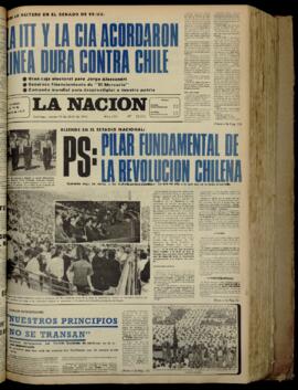 La Nación - 19 de abril de 1973