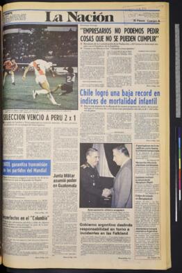 La Nación - 24 de marzo de 1982