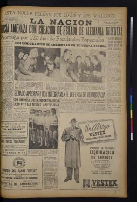 La Nación - 24 de junio de 1948