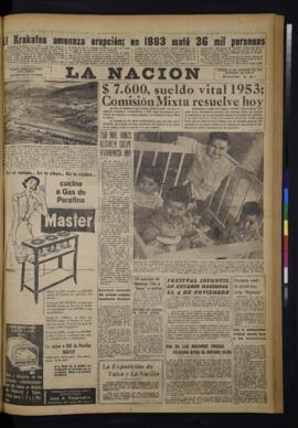 La Nación - 23 de octubre de 1952