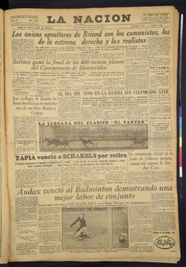 La Nación - 11 de mayo de 1931