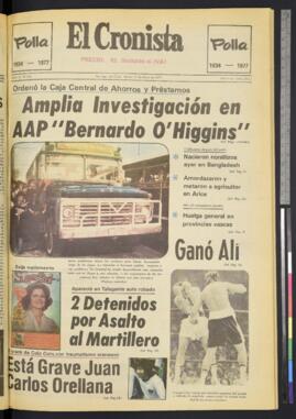El Cronista - 17 de mayo de 1977