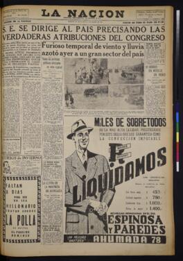 La Nación - 2 de agosto de 1945