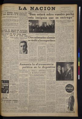 La Nación - 18 de agosto de 1945