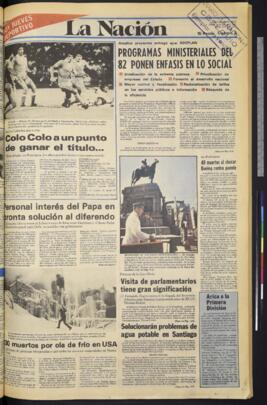 La Nación - 14 de enero de 1982