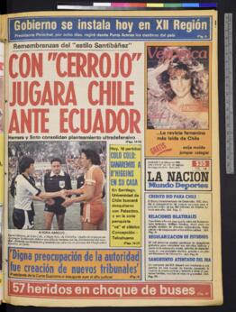 La Nación - 2 de marzo de 1985
