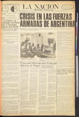 La Nación - 1 de agosto de 1969