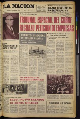 La Nación - 12 de agosto de 1972