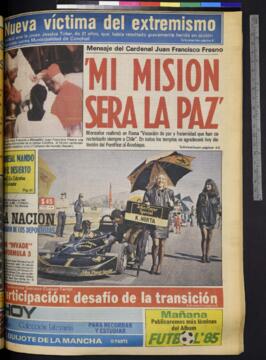 La Nación - 26 de mayo de 1985