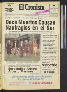El Cronista - 8 de octubre de 1976