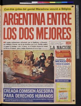 La Nación - 26 de junio de 1986