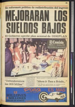 El Cronista - 14 de agosto de 1979