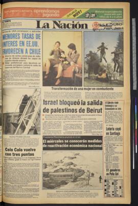 La Nación - 23 de agosto de 1982