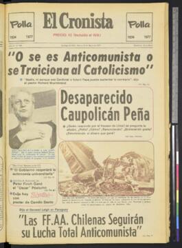 El Cronista - 29 de marzo de 1977