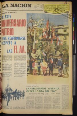 La Nación - 17 de septiembre de 1972