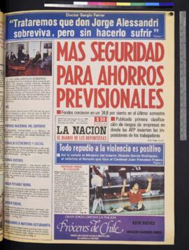 La Nación - 3 de septiembre de 1985