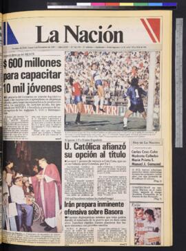 La Nación - 7 de diciembre de 1987