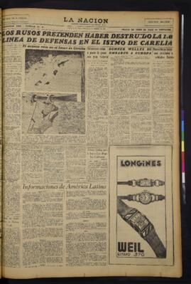 La Nación - 18 de febrero de 1940