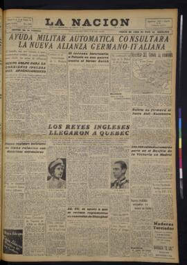 La Nación - 18 de mayo de 1939