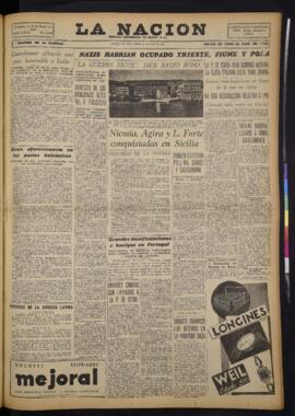La Nación - 30 de julio de 1943