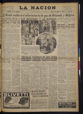 La Nación - 16 de noviembre de 1939