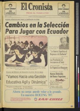 El Cronista - 8 de marzo de 1977
