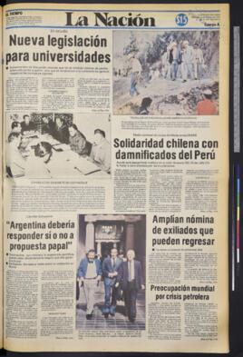 La Nación - 23 de febrero de 1983