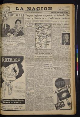 La Nación - 22 de septiembre de 1943