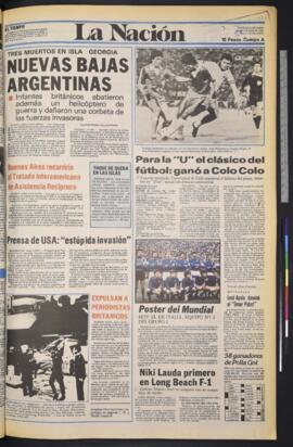 La Nación - 5 de abril de 1982
