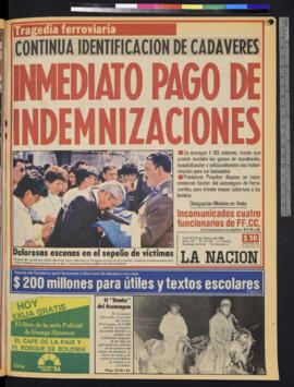 La Nación - 20 de febrero de 1986