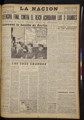 La Nación - 8 de febrero de 1945