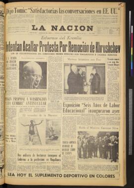 La Nación - 22 de octubre de 1964