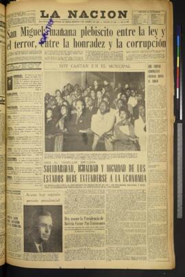 La Nación - 6 de agosto de 1960
