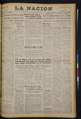 La Nación - 28 de noviembre de 1938