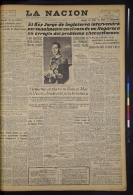 La Nación - 4 de septiembre de 1938