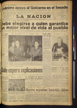 La Nación - 13 de agosto de 1958