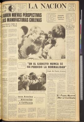 La Nación - 26 de octubre de 1969
