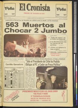 El Cronista - 28 de marzo de 1977