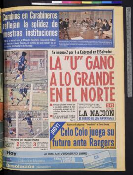 La Nación - 4 de agosto de 1985