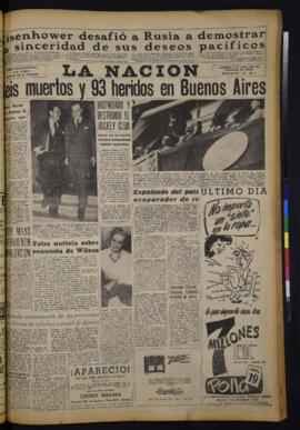 La Nación - 17 de abril de 1953