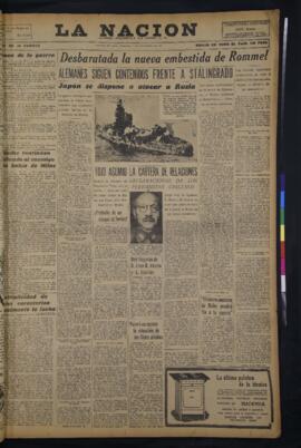 La Nación - 2 de septiembre de 1942