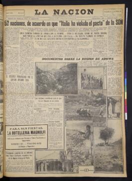 La Nación - 11 de octubre de 1935