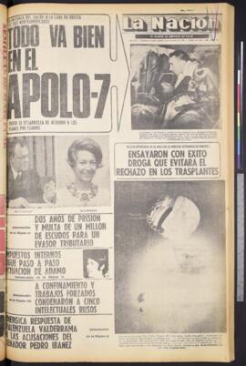 La Nación - 12 de octubre de 1968